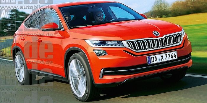 KODIAQ Coupe假想圖曝光 或2018年國內上市