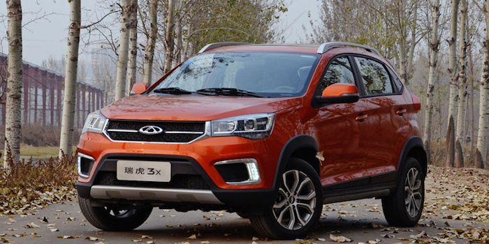 帶4G WIFI的跨界SUV 奇瑞瑞虎3X今晚上市