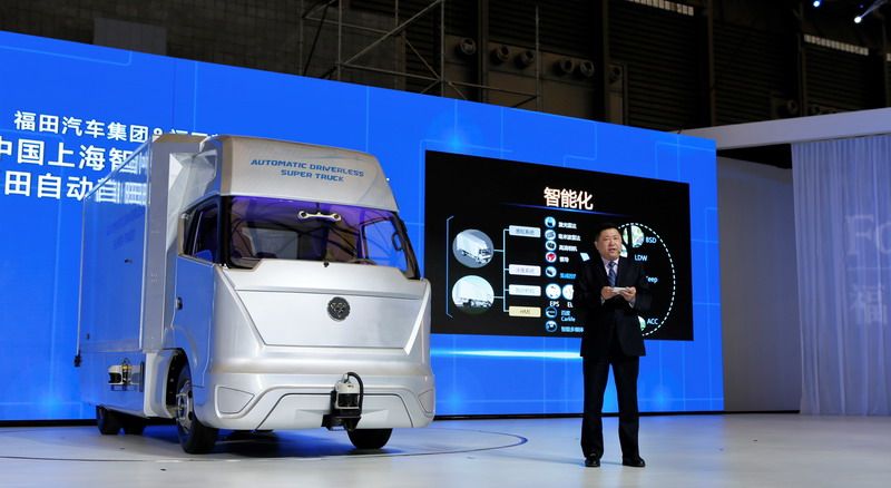 超級卡車也要無人駕駛 福田汽車發(fā)布新規(guī)劃