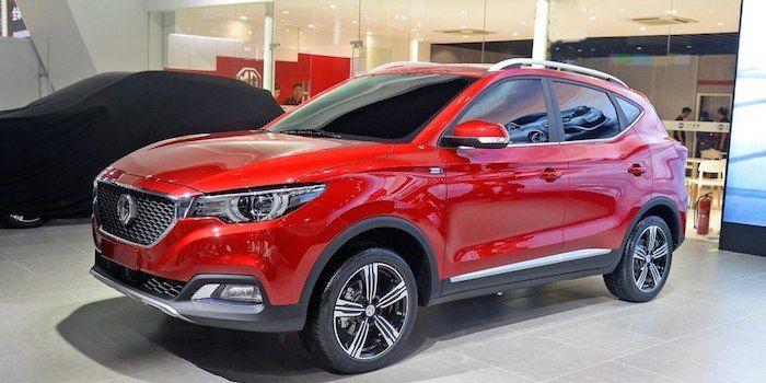 MG ZS車型全球首發亮相 定位小型SUV