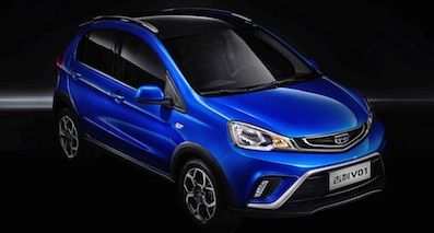 或二季度上市 吉利小型SUV V01官圖發布