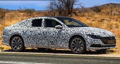 大眾全新“溜背”轎車將3月發布 命名Arteon