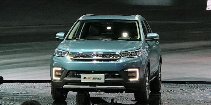 定位緊湊型SUV 長安CS55車型正式發布
