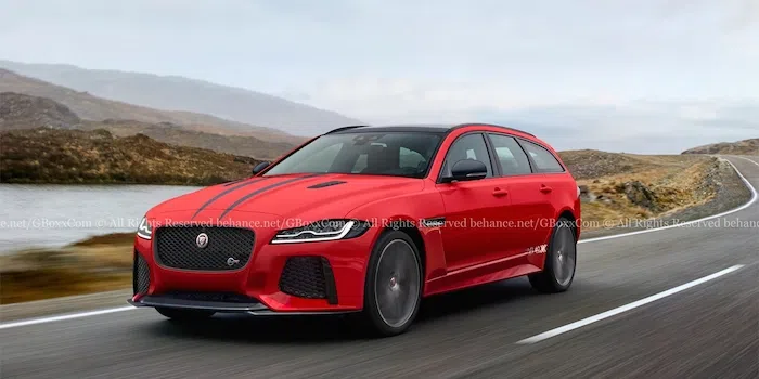 對標RS 6 捷豹XF Sportbrake SVR假想圖