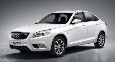 超長續航 北汽EU400純電動車僅售15.89萬