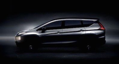 定位跨界MPV車型 三菱XM最新預告圖發布