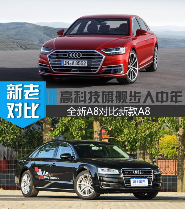 高科技旗艦步入中年 全新A8對比現款A8-圖1