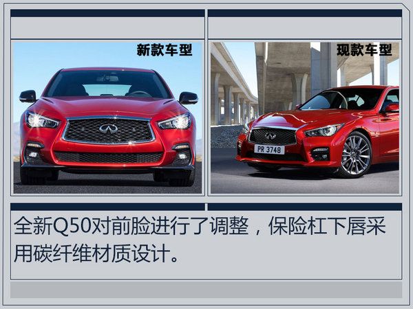 全新英菲尼迪Q50外觀大改  新增混動版車型-圖2