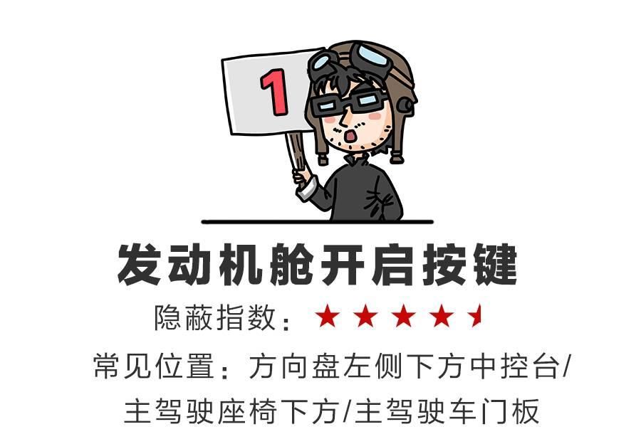 汽車上最難找的按鈕老司機都不全知道！