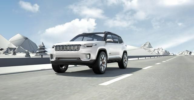 Jeep云圖概念車(chē)路試諜照曝光 或亮相2018北京車(chē)展