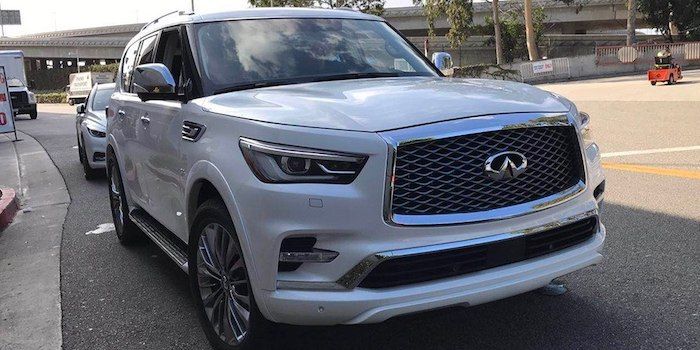 2017洛杉磯車展探館：英菲尼迪新款QX80