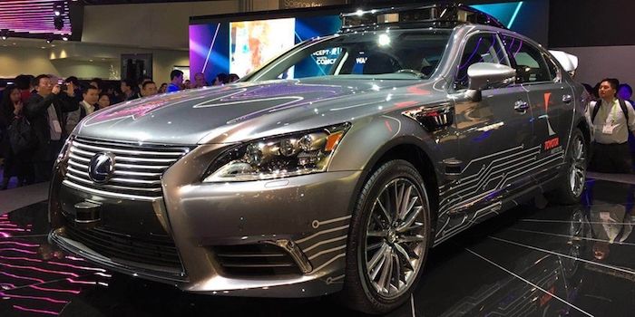 2018 CES：雷克薩斯自動駕駛車正式亮相