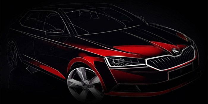 斯柯達(dá)發(fā)布新晶銳預(yù)告圖 日內(nèi)瓦車展亮相 