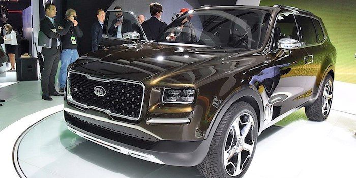 定位大型SUV 起亞Telluride概念車將會量產(chǎn)