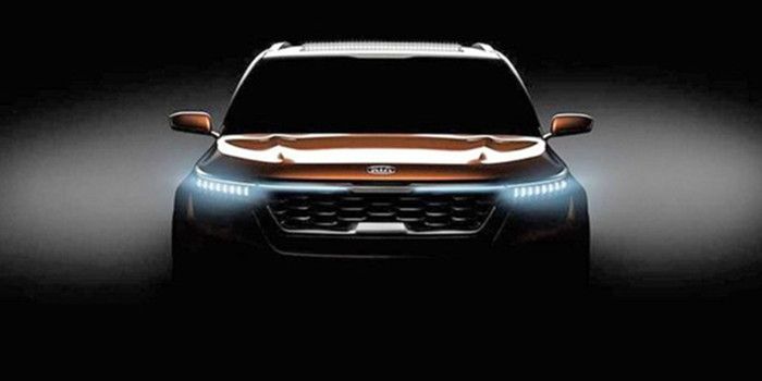 起亞SP車型的預告圖發布 2月7日亮相新德里車展