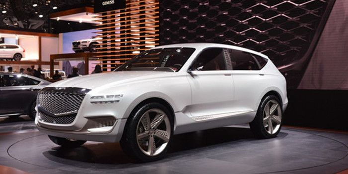 捷恩斯GV80量產版騾車諜照 或將于2020年發布