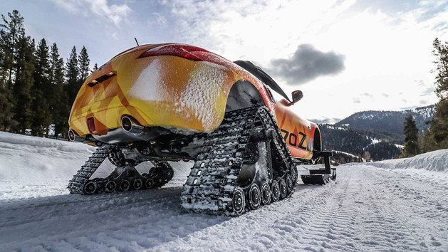 日產(chǎn)370ZKI雪地車 2018芝加哥車展亮相