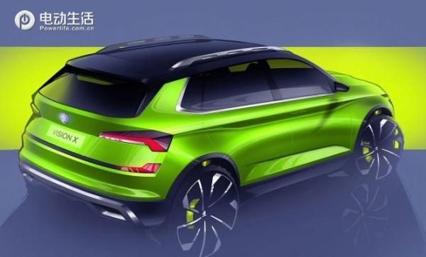 斯柯達新能源,斯柯達Vision X，電動SUV