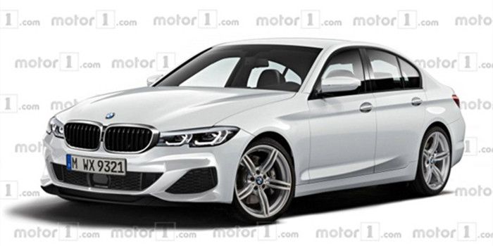 寶馬全新一代3系假想圖曝光 巴黎車展發布