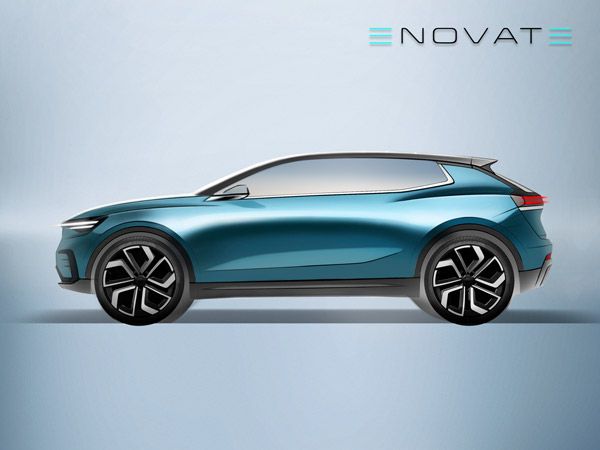 SUV，電咖,電咖ENOVATE，電咖ENOVATE首款產品設計圖曝光