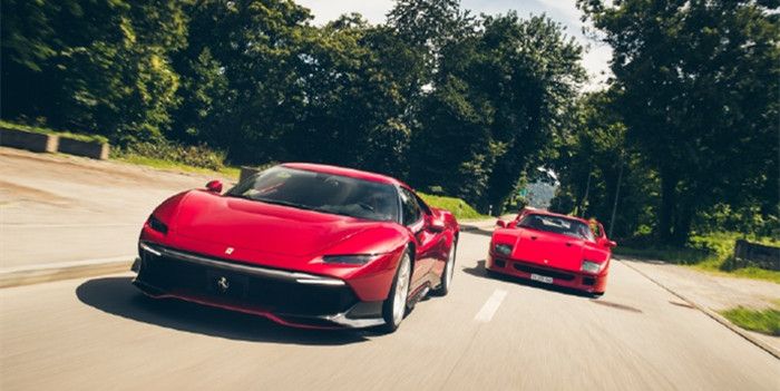 法拉利F40、SP38超越時空的對話