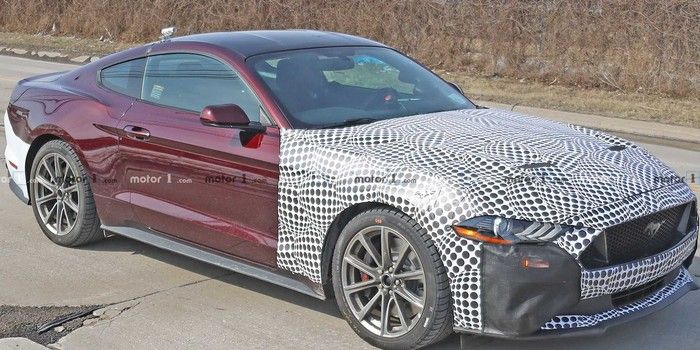 福特混動版Mustang 路試照被曝光