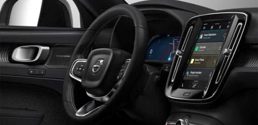 車機系統智能化 沃爾沃純電版XC40內飾官圖發布