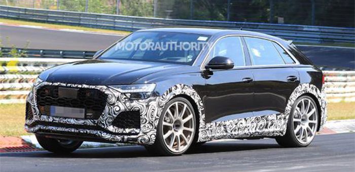 洛杉磯車展首發 奧迪RS Q8最新測試照曝光