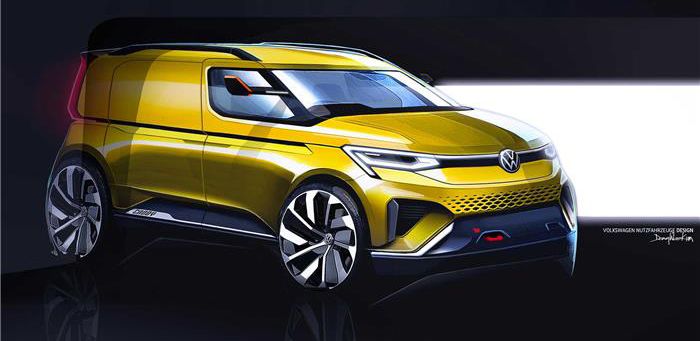 大眾新一代開迪預告圖發布 將于2020年發布