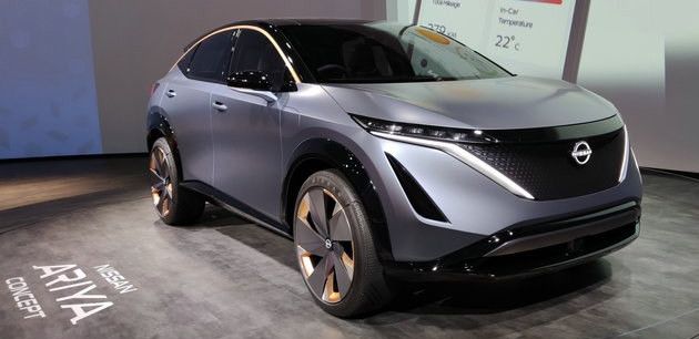 日產攜Ariya純電動概念車亮相2020年CES展