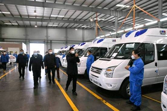 江鈴全力以赴趕制救護(hù)車(chē)，馳援防疫一線！