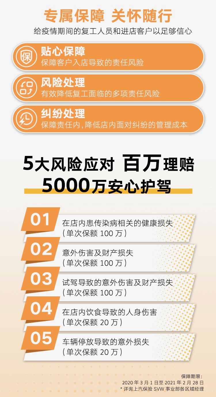 上汽大眾為全體經(jīng)銷商提供專屬?gòu)?fù)工全面保障