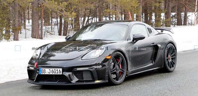 保時捷718 Cayman GT4 RS諜照曝光