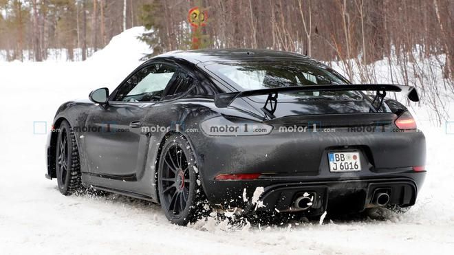 保時捷718 Cayman GT4 RS諜照曝光 配4.0升自然吸氣六缸發動機