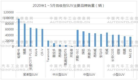 SUV，銷量，5月汽車銷量,1-5月SUV銷量