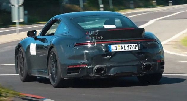 百公里加速2.6秒 保時捷911新車型諜照曝光