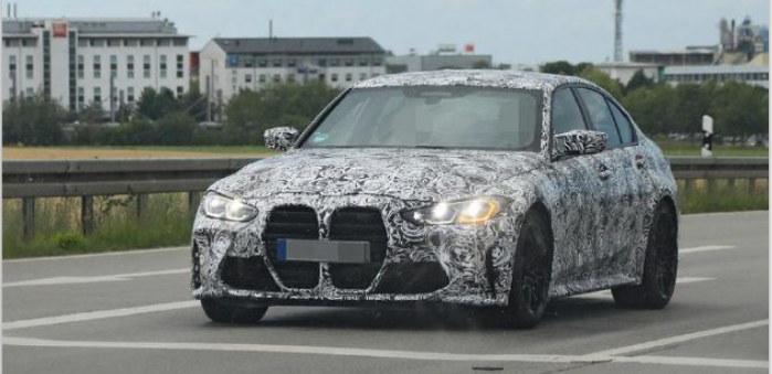 搭載3.0T發動機 全新一代寶馬M3諜照曝光