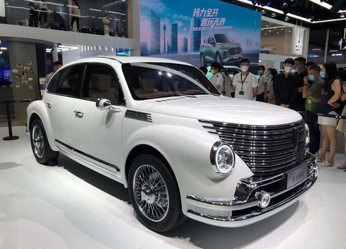 魏牌復古潮駕定名“圓夢”，將登陸廣州車展