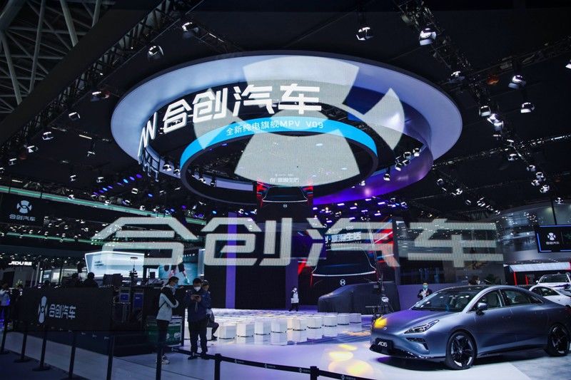 合創(chuàng)全新純電MPV車展首發(fā) 全球首搭激光雷達(dá)