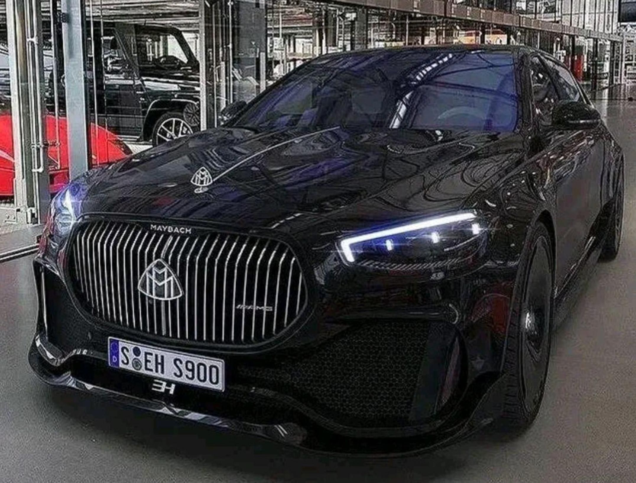 奔馳“旗艦”邁巴赫S900實車，5秒破百？