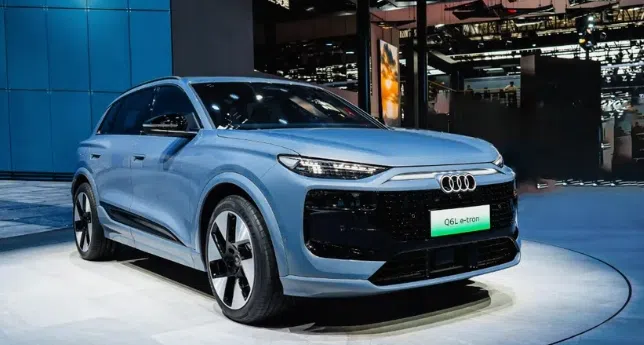 全新奧迪Q6L e-tron亮相北京車展，一汽奧迪電動化啟新篇