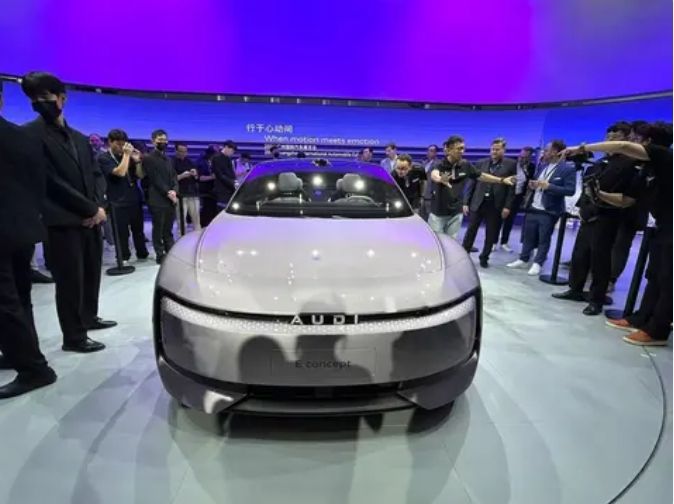 AUDI E概念車亮相廣州車展 量產版2025年亮相
